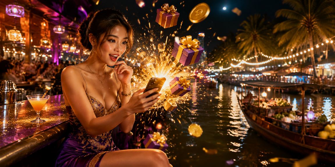 Khung cảnh trò chơi slot nổ hũ bên bãi biển miền Tây sông nước tươi mát